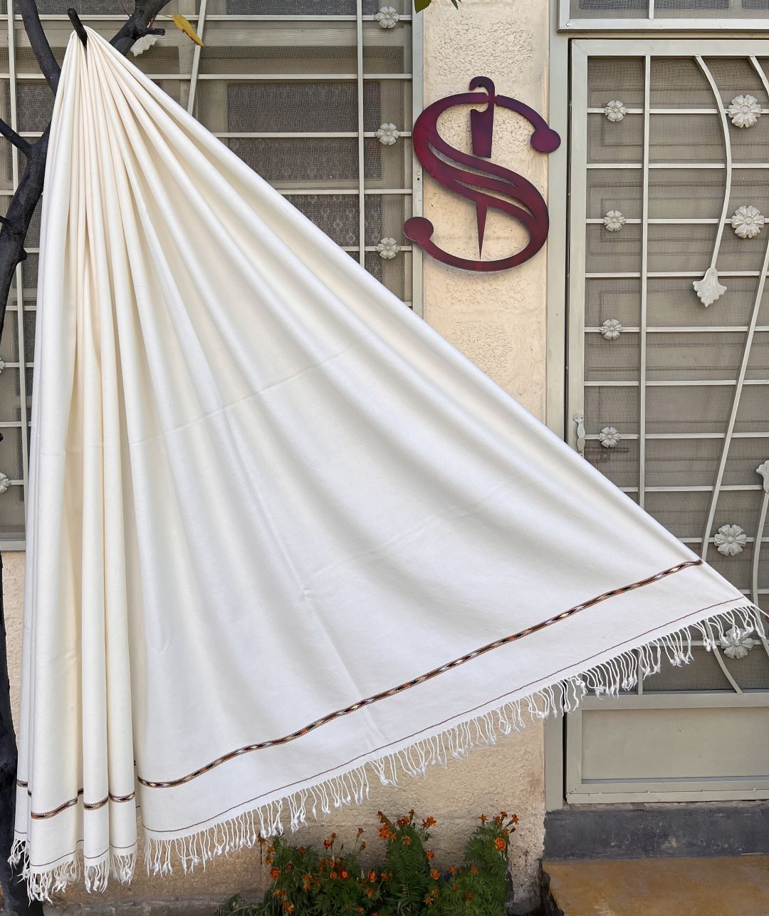 Swati Shawl | Men Premium Wool 72 Shawl - 450g