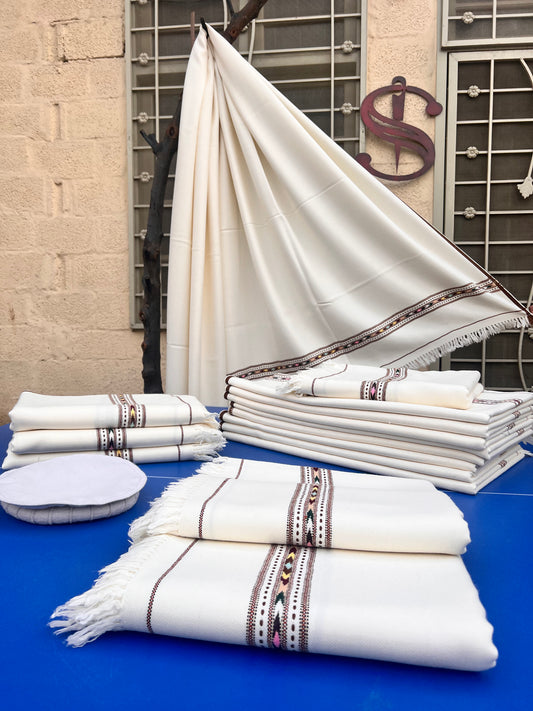 1100g-Swati Handmade Shawl | Special Border