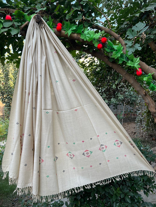 Khaki - Ladies Khaddi Embroidery | KKC07