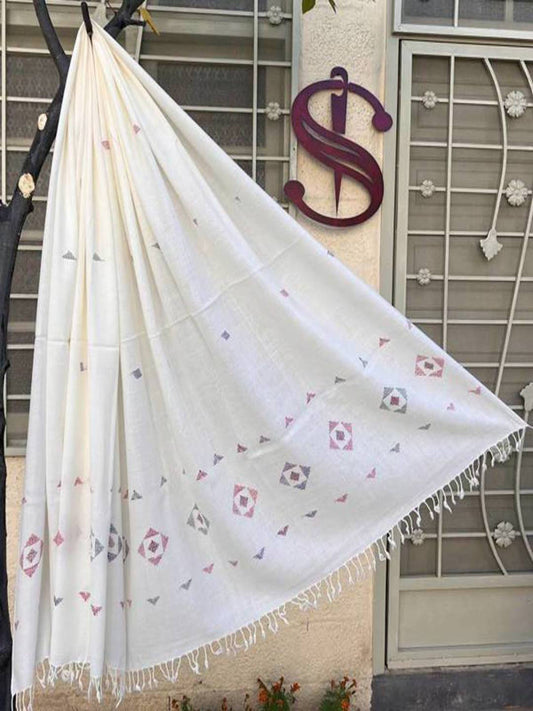 Swati Shawl | Khaddi Embroidery | KKW02