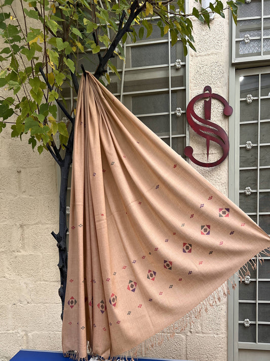 Swati Shawl | Khaddi Embroidery | KKC02